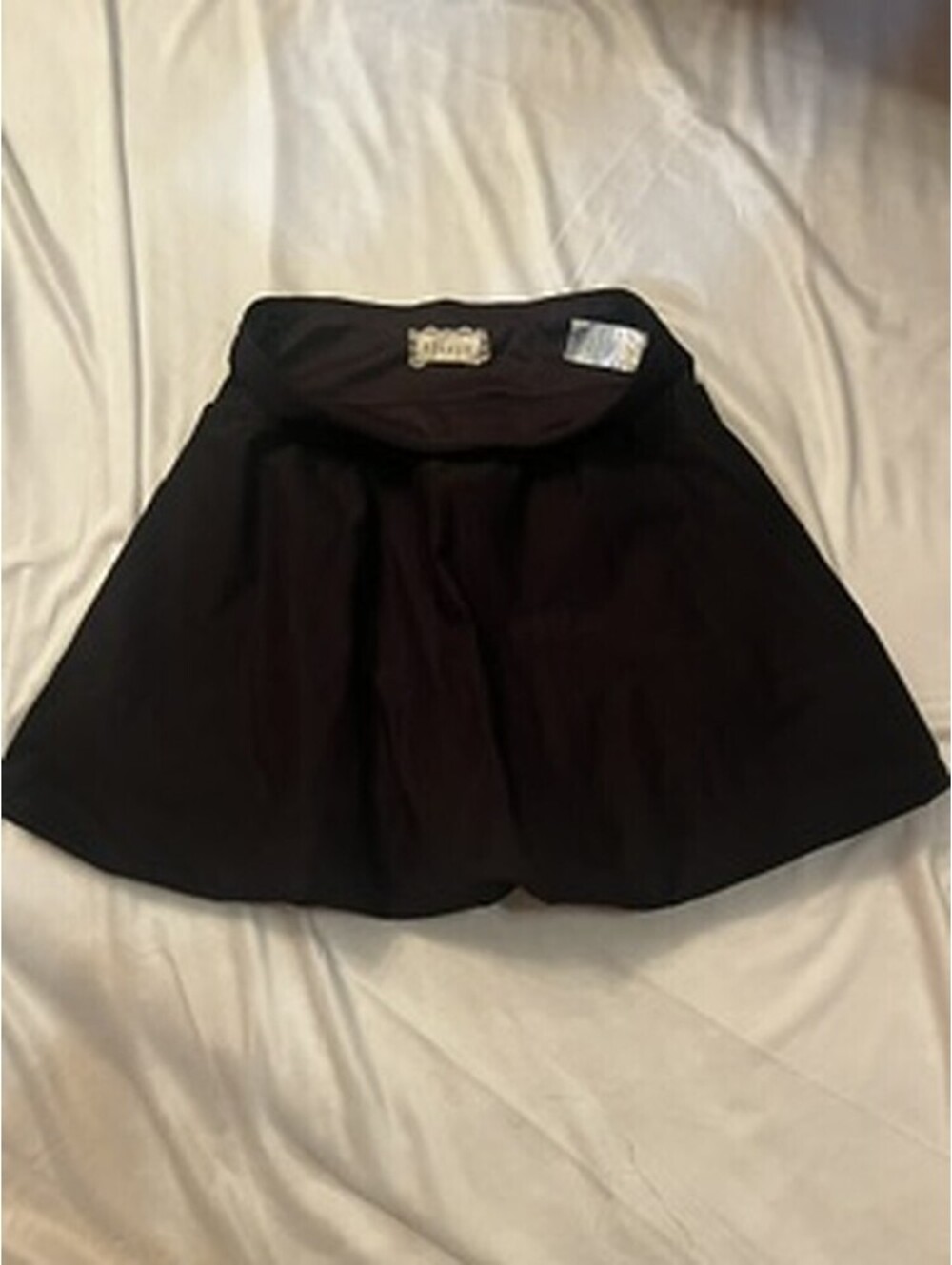 Between black girls skort
